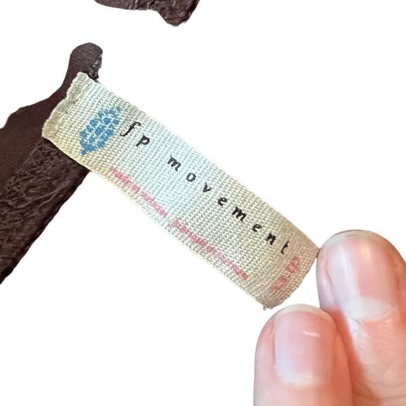 Free‎ People movement brown leggings. Size xs - Picture 2 of 8